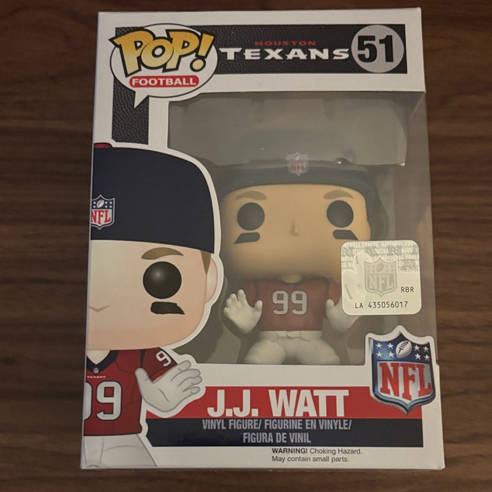 JJ Watt Houston Texas Funko Pop